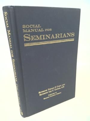 Bild des Verkufers fr Social manual for seminarians zum Verkauf von ThriftBooksVintage