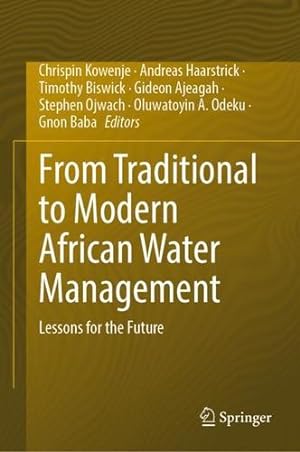 Seller image for From Traditional to Modern African Water Management: Lessons for the Future [Hardcover ] for sale by booksXpress