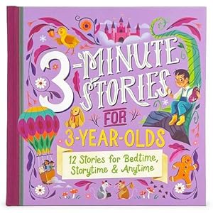 Bild des Verkufers fr 3-Minute Stories for 3-Year-Olds (Hardcover) zum Verkauf von Grand Eagle Retail
