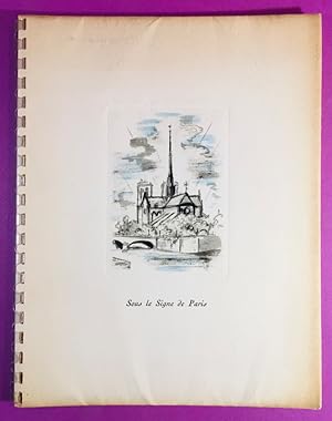 Liste des Grands Vins 1949, sous le signe de Paris.
