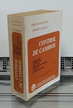 Imagen del vendedor de Contro del cambios, tomo II (cuarta edicin, corregida y aumentada). Rgimen jurdico de las transacciones con el extranjero a la venta por Librera Dilogo