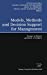 Bild des Verkufers fr Models, Methods and Decision Support for Management: Essays in Honor of Paul St ¤hly [Hardcover ] zum Verkauf von booksXpress