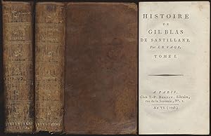 Histoire de Gil Blas de Santillane. 6 Teile [in 2 Bänden, komplett].