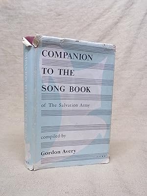 Image du vendeur pour COMPANION TO THE SONG BOOK OF THE SALVATION ARMY mis en vente par Gage Postal Books