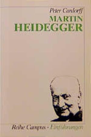 Bild des Verkufers fr Martin Heidegger. (= Reihe Campus, Bd. 1047: Einfhrungen). zum Verkauf von Antiquariat Thomas Haker GmbH & Co. KG