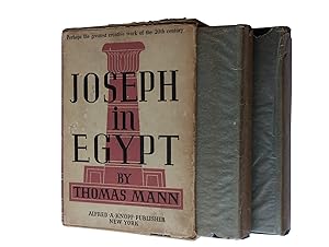 Bild des Verkufers fr Joseph in Egypt [Complete Two Volume Set] zum Verkauf von Bowman Books