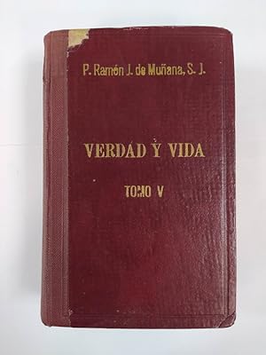 Imagen del vendedor de VERDAD Y VIDA. TOMO V. LA PERFECCIN CRISTIANA. VIRTUDES Y VICIOS. a la venta por TraperaDeKlaus