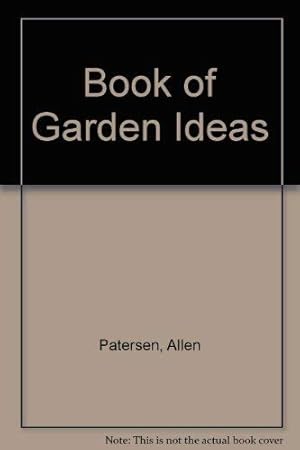 Bild des Verkufers fr Book of Garden Ideas zum Verkauf von WeBuyBooks