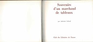 Seller image for Souvenirs d'un marchand de tableaux for sale by La Bouquinerie