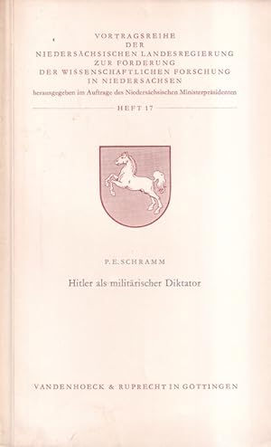 Seller image for Hitler als militrischer Diktator for sale by Clivia Mueller