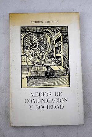 Imagen del vendedor de Medios de comunicacin y sociedad a la venta por Alcan Libros