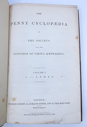 The Penny Cyclopedia of the Society For the Diffusion of Useful Knowledge (COMPLETE 27 VOLUME SET)