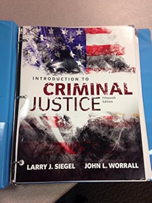 Immagine del venditore per Introduction to Criminal Justice venduto da Reliant Bookstore