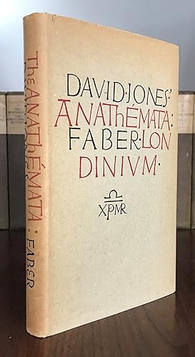 Image du vendeur pour The Anathemata: fragments of an attempted writing mis en vente par CARDINAL BOOKS  ~~  ABAC/ILAB