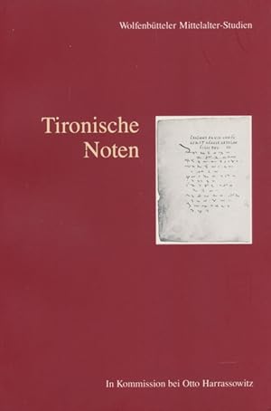 Imagen del vendedor de Tironische Noten. a la venta por Tills Bcherwege (U. Saile-Haedicke)