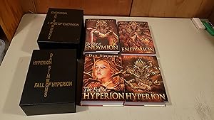 Imagen del vendedor de Endymion, The Rise Of Endymion, Hyperion, The Fall Of Hyperion: Signed Limiteds a la venta por SkylarkerBooks