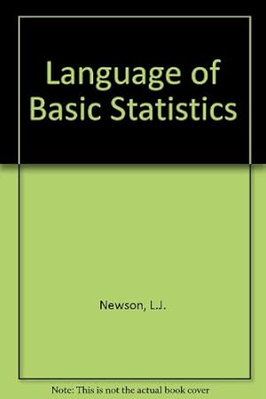 Seller image for Language of Basic Statistics for sale by WeBuyBooks