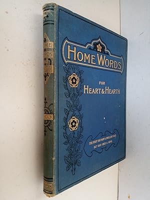 Bild des Verkufers fr Home Words For Heart & Hearth 1903 zum Verkauf von best books