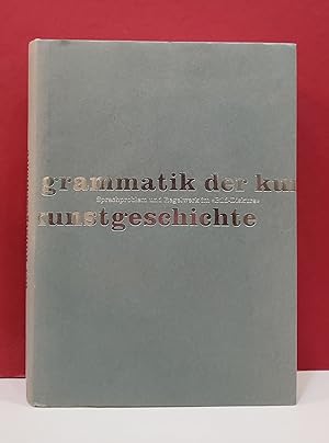 Imagen del vendedor de Grammatik der Kunstgeschichte a la venta por Moe's Books