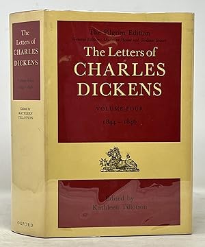 Seller image for The LETTERS Of CHARLES DICKENS. The Pilgrim Edition. Volume Four: 1844 - 1846 for sale by Tavistock Books, ABAA