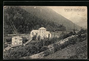 Carte postale Gesse, Usine electrique