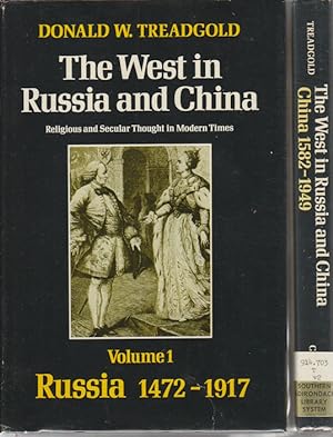 Bild des Verkufers fr The West in Russia and China. Religious and Secular Thought in Modern Times. 2 Volumes. zum Verkauf von Asia Bookroom ANZAAB/ILAB