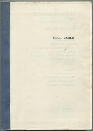 Seller image for Small World: An Academic Romance for sale by Between the Covers-Rare Books, Inc. ABAA