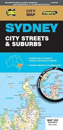 Image du vendeur pour Sydney City Streets & Suburbs Map 262 9th (waterproof) (Folded) mis en vente par Grand Eagle Retail