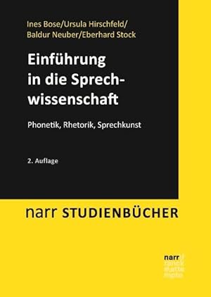 Seller image for Einfhrung in die Sprechwissenschaft for sale by moluna