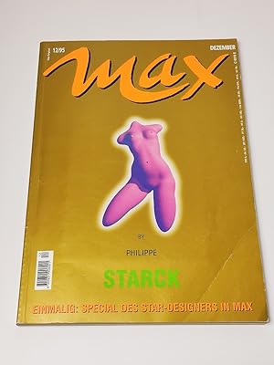 Immagine del venditore per MAX - Magazin, Dezember 12/1995 : Philippe Starck, Annemarie Wendel, Eva Herman venduto da BcherBirne
