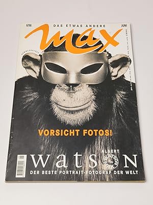 MAX - Magazin, Juni 6/1996 : Albert Watson, Sean Penn, Jack Nicholson, Tracy Lords