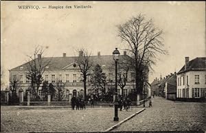 Ansichtskarte / Postkarte Wervik Wervicq Westflandern, Hospice des Vieillards