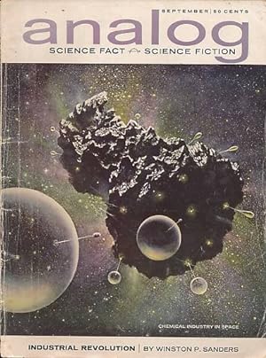 Image du vendeur pour Analog. Science Fiction and Fact. Volume 72, Number 1. September 1963 mis en vente par Barter Books Ltd