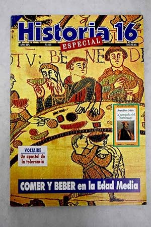 Seller image for Historia 16, Ao 1994, n 223:: Ascensin y magia de Berlusconi; Comer y beber en la Edad Media: Convidar, convivir; Comer y beber en la Edad Media: Sistemas alimenticios y estructura social en la Alta Edad Media; Comer y beber en la Edad Media: Los moralistas y la alimentacin en la Baja Edad Media; Comer y beber en la Edad Media: Simbolismo y comportamiento en la mesa; Comer y beber en la Edad Media: la mesa viajera del rey de Aragn Fernando I; Comer y beber en la Edad Media: Musulmanes y judos en la mesa; Comer y beber en la Edad Media: El vino, alimento, medicina, alegra for sale by Alcan Libros