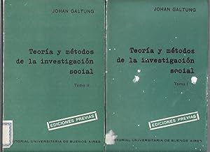 TEORIA Y METODOS DE LA INVESTIGACION SOCIAL (2 TOMOS)