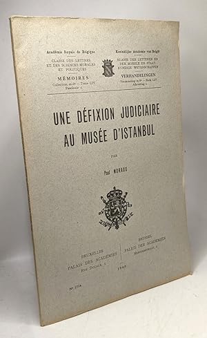 Seller image for Une dfixion judiciaire au muse d'Istanbul - Mmoires TOME LIV Fascicule 2 for sale by crealivres