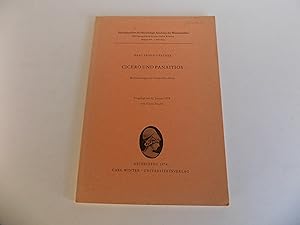 Cicero und Panaitios. Beobachtungen zu Ciceros De officiis (= Sitzungsberichte der Heidelberger A...