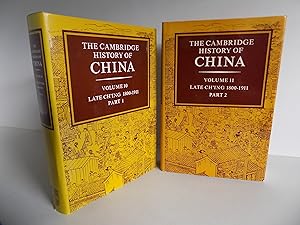 Seller image for Late Ch'ing, 1800-1911. Parts I & II in 2 volumes / Bnden. With 29 maps (= The Cambridge History of China, Volumes 10 and 11). for sale by Antiquariat Rolf Bulang