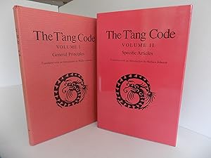 The T'ang Code. Translated with an Introduction by Wallace Johnson. Volume I: General Principles....