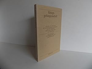 Seller image for Kriegsgefangenschaft. Berichte ber das Leben in Gefangenenlagern der Alliierten von Otto Engelbert, Hans Jonitz, Kurt Glaser und Heinz Pust (= Biographische Quellen zur deutschen Geschichte nach 1945, Band 10). for sale by Antiquariat Rolf Bulang