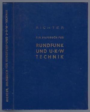 Bild des Verkufers fr Rundfunk- und UKW-Technik. Ein Hilfsbuch. Mit 65 Abbildungen und 74 Tabellen im Text zum Verkauf von Antiquariat Stange