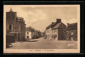 Carte postale Corlay, La Grand Rue