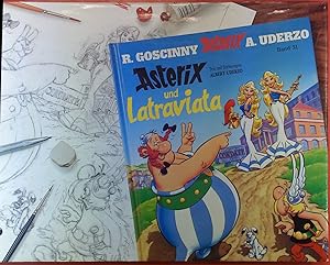 Bild des Verkufers fr Asterix und Latraviata. Das Skizzenbuch zum Verkauf von biblion2