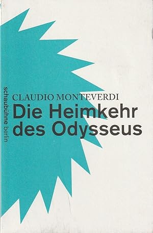 Seller image for Programmheft Claudio Monteverdi DIE HEIMKEHR DES ODYSSEUS Premiere 22. Januar 2011 Spielzeit 2010 / 2011 for sale by Programmhefte24 Schauspiel und Musiktheater der letzten 150 Jahre