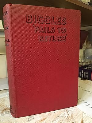 Imagen del vendedor de Biggles 'Fails to Return' a la venta por Saturday Books