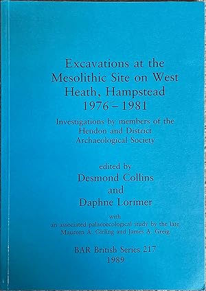 Excavations at the Mesolithic site on West Heath, Hampstead, 1976-1981 : Investigations by member...