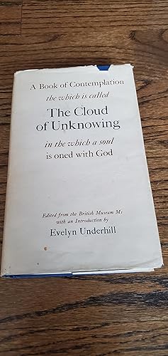 Bild des Verkufers fr Cloud of Unknowing a Book of Contemplation,The zum Verkauf von Joes Books