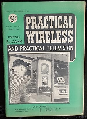 Image du vendeur pour Practical Wireless Vol. 26. No.524 March 1950 mis en vente par Shore Books