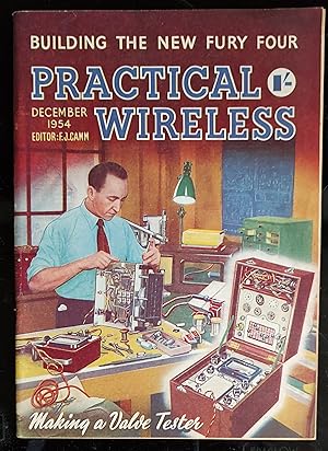 Imagen del vendedor de Practical Wireless December 1954 a la venta por Shore Books