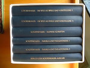 Bild des Verkufers fr Werke in fnf Bnden. Beibuch zur Schopenhauer-Ausgabe. Herausgegeben von Ludger Ltkehaus. zum Verkauf von Antiquariat Blschke